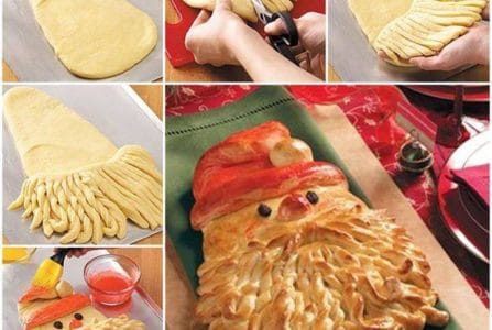 Golden Delicious Santa Claus Bread